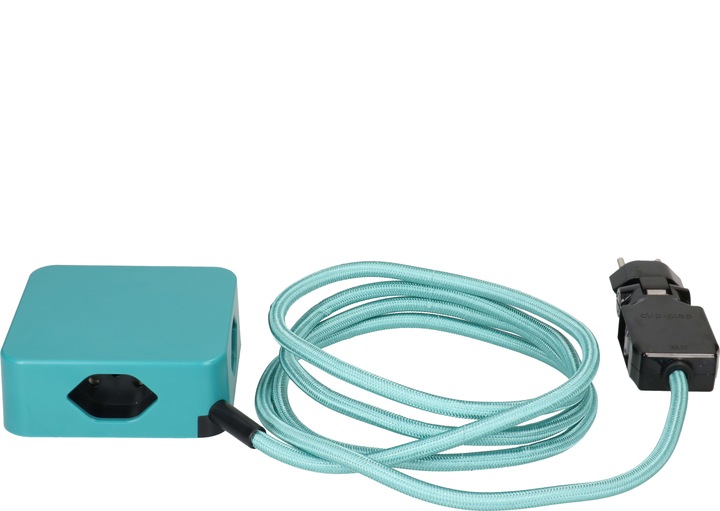 Actual product image Max Hauri Cube (3 x, Type 13, USB-A, USB-C, 2 m)
