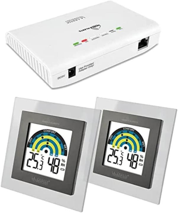 La Crosse Technology Gateway MA11231 con Due Sensori Termo-Igrometrici