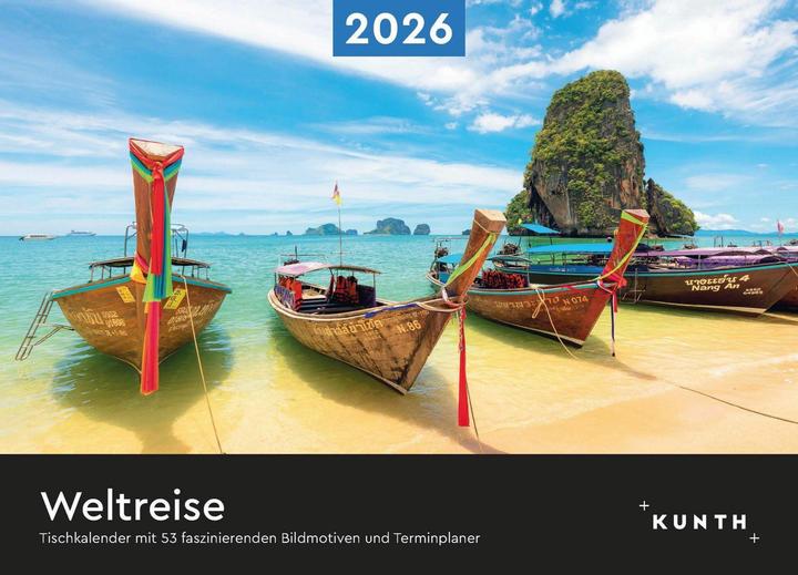 Produktbild Weltreise - Tischkalender 2026