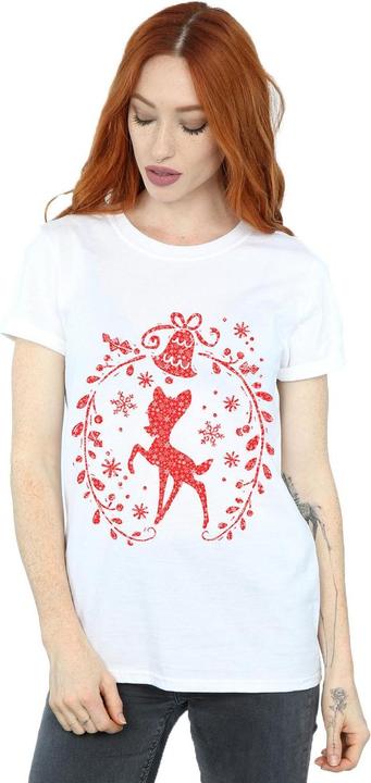 Produktbild Disney Bambi Christmas Wreath TShirt (XL)