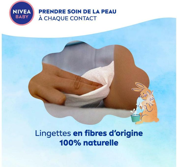 Image du produit NIVEA Aqua Feuchttücher (1 x 57 pcs)
