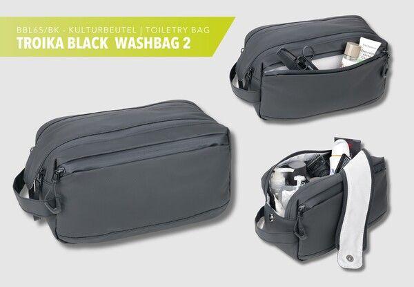 Image du produit Troika Kulturbeutel BLACK WASHBAG 2