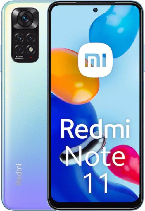 Image du produit Xiaomi Redmi Note 11 (128 Go, Bleu Étoile, 6.43", Double SIM + SD, 4G)