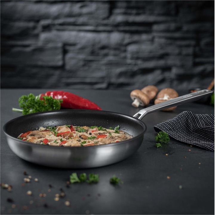 Produktbild Kuhn Rikon Culinary Fiveply (24 cm, Pfannenset + Topfset, Edelstahl)