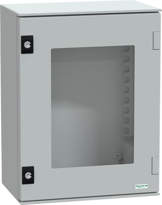Produktbild Schneider Electric Wall Box w/ Glazed Door, 430x330x200mm (33 cm, 43 cm)