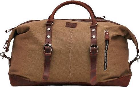 Immagine prodotto Only-Bags.Store Duffle bag grande unisex, borsa holdall in pelle resistente, borsa da viaggio resistente all'acqua (42 l)