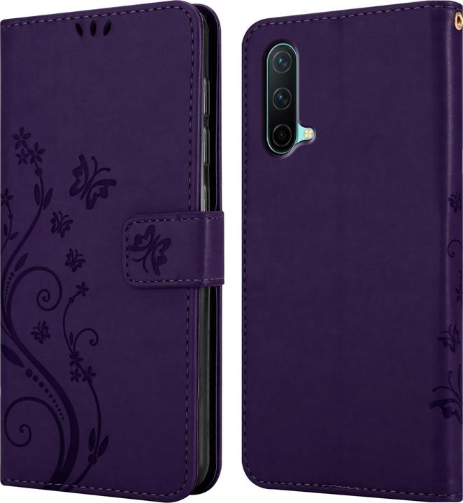 Productafbeelding Cadorabo Bloemen Boekomslag (OnePlus Noord-CE 5G)