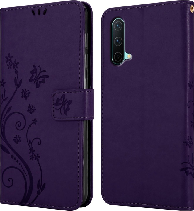 Actual product image Cadorabo Flower Book cover (OnePlus North CE 5G)