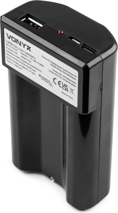 Actual product image Vonyx Akku Pack MRB12, Zubehörtyp Lautsprecher: Akku (Megaphone)