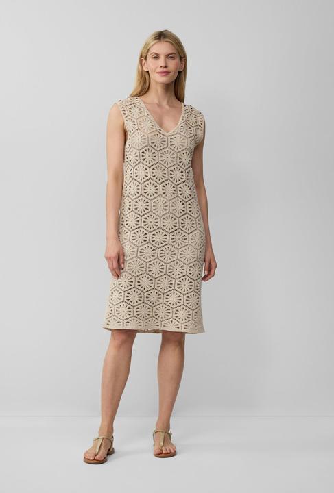 Actual product image S.Oliver Kleid Kleid aus Häkelspitze mit V-Ausschnitt und Unterkleid (S)