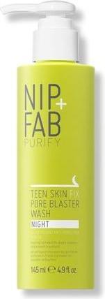 Image du produit Nip + Fab Teen Skin Fix Pore Blaster Night Face Wash with Salicylic Acid and Wasabi (Lingettes nettoyantes pour le visage)