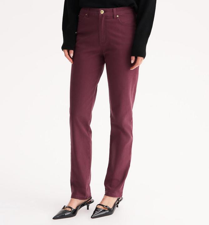 Actual product image Anne Weyburn Gerade Five-Pocket-Hose aus Baumwoll-Stretch (40)