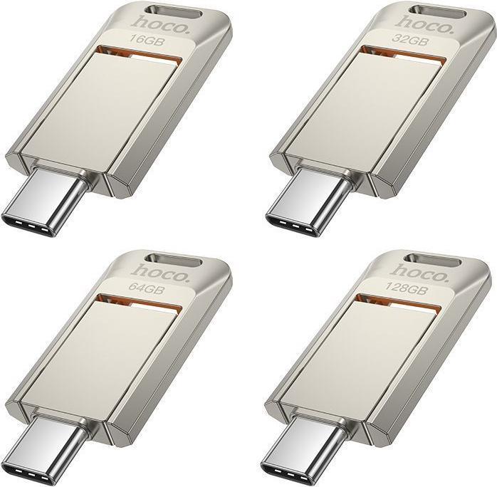 Produktbild Hoco Memory cards pendrive USB A + USB C UD17 16GB USB3.0 (16 GB, USB-A)