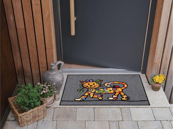 Image du produit Salonloewe Paillasson Funky Cat 50 cm x 75 cm (50 x 75 cm)