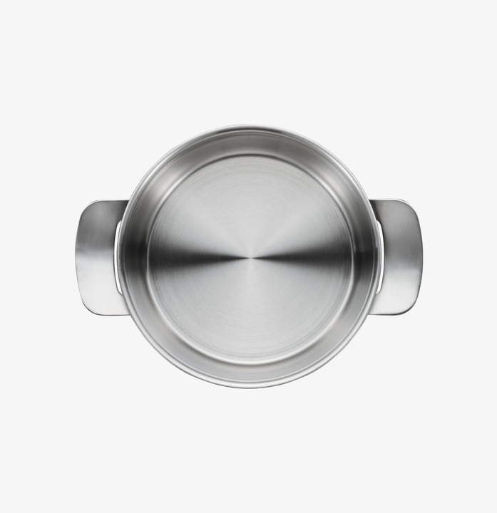 Produktbild Fiskars All Steel Kasserolle mit Deckel, 5l (Kochtopf, Edelstahl)