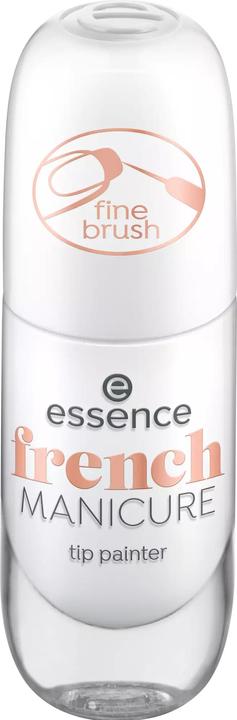 essence French Manicure Tip Painter 01 You're so fine (Weiss, Farblack)