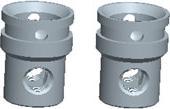 Actual product image Amewi Universal axis cup components Sandstorm