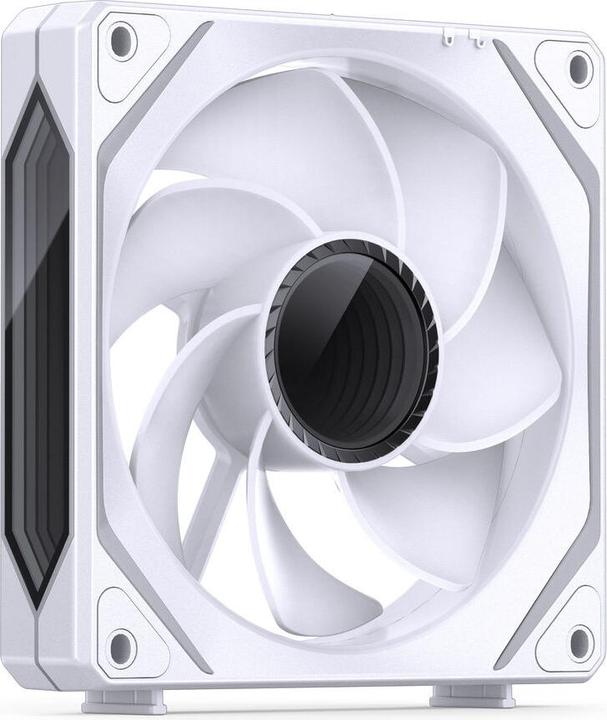 Produktbild Jonsbo ZL-120WR PWM ARGB Lüfter 3er Pack, umgekehrte Ausrichtung - 120mm, weiss (120 mm, 3 x)