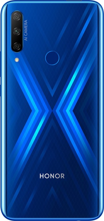 Produktbild Honor 9X (128 GB, Blue, 6.59", Hybrid Dual SIM, 48 Mpx, 4G)