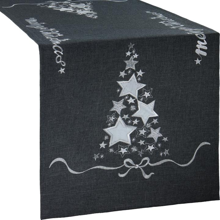 Actual product image Erwin Müller Merry XMAS" table runner (100 x 40 cm)