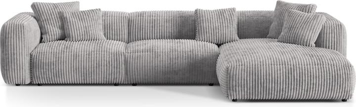Image du produit Micadoni Canapé D'Angle Droit Modulaire, "Martina", 3 Places, 332x176x75 Fabriqué en Europe (Canapé d'angle)