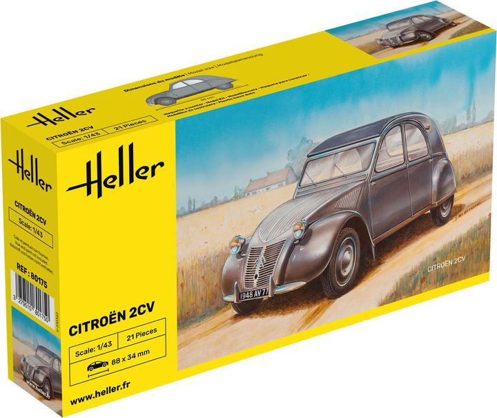 Image du produit Heller Citroën 2 CV