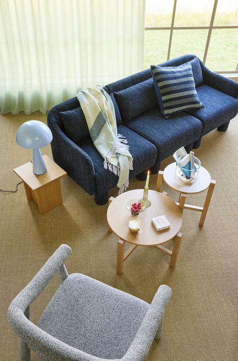 Produktbild Hübsch Elegance Sofa Dunkelblau