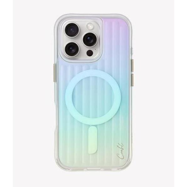 Thumbnail - Uniq etui Coehl Linear iPhone 16 Pro 6.3" Magnetic Charging opal/iridescent (Apple iPhone 16 Pro), Smartphone Hülle