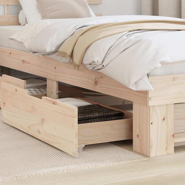 Produktbild vidaXL Plattformbett (100 x 200 cm)