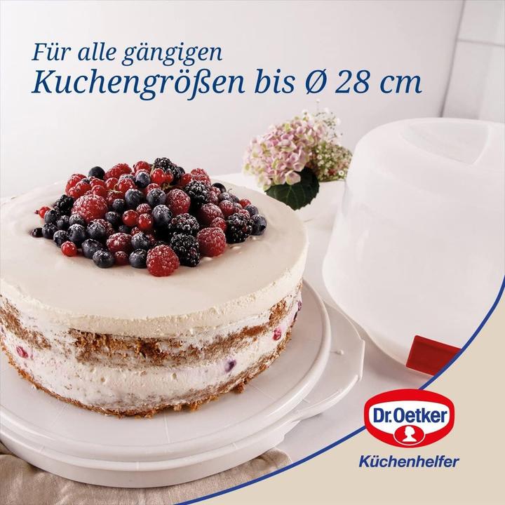 Actual product image Dr. Oetker Bake&Go cake transport box