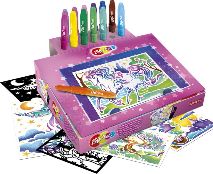 Actual product image Blopens Spray Pens Set Fantasy