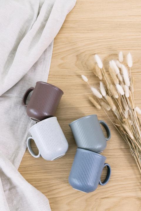 Actual product image Thomas Clay - Smoke - Mug with handle (450 ml, 1x)