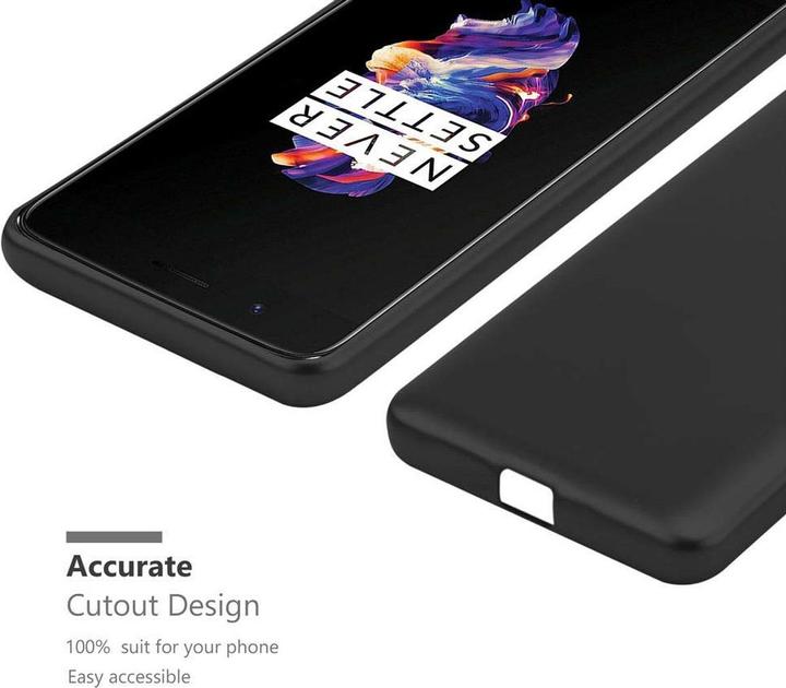 Actual product image Cadorabo TPU Matt Metallic Cover (OnePlus 5)