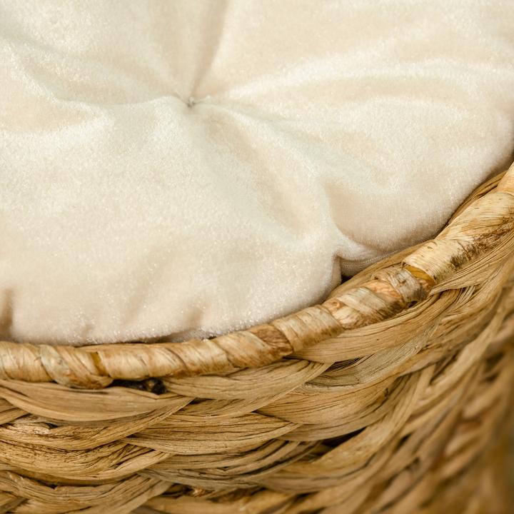 Actual product image Outsunny Scratching bin (47 cm, Light brown)