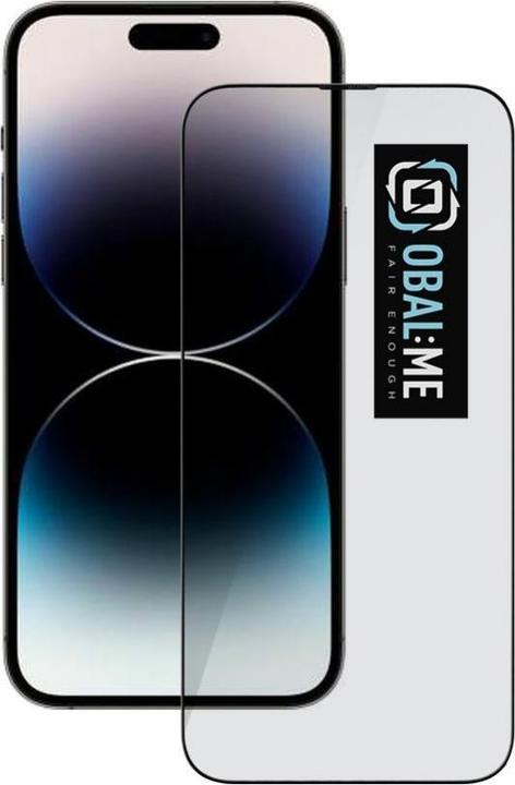 Image du produit Obal:Me Protecteur d'écran en verre 5D pour Apple iPhone 14 Pro Max Noir (1 pcs, Apple iPhone 14 Pro Max)