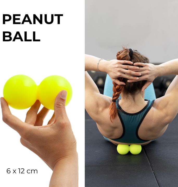 Immagine prodotto Kalahari 4 Wellness Palline Massaggio Muscolare, Palla Doppia e Riccio