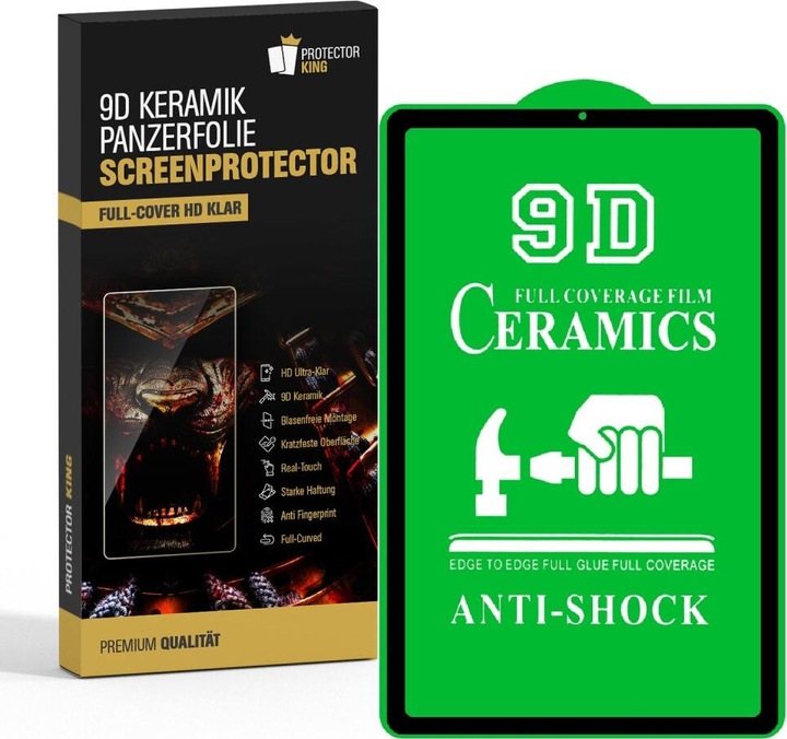 Produktbild Protectorking 6x Ceramic-Glass Full Cover HD Klar (6 Stück, Galaxy Tab S6 Lite)