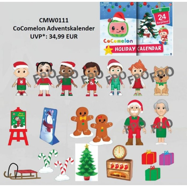 Image du produit Cocomelon - Calendrier de l'Avent