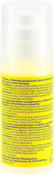 Nährwerte und Zutaten Dolor-X Classic Gel Airless Dispenser (1 x, 100 ml, 152 g)