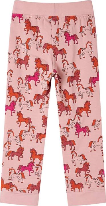 Produktbild vidaXL Kinderpyjama mit Langen Ärmeln Hellrosa 116,Material: 95 (116)