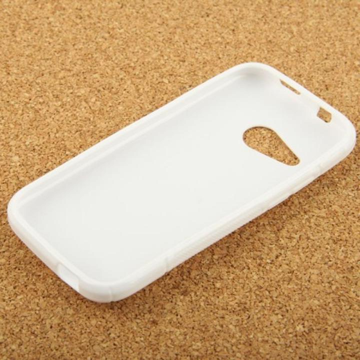 Produktbild König Design Handyhülle TPU Schutzhülle für HTC One mini 2 Weiss (HTC One Mini 2)