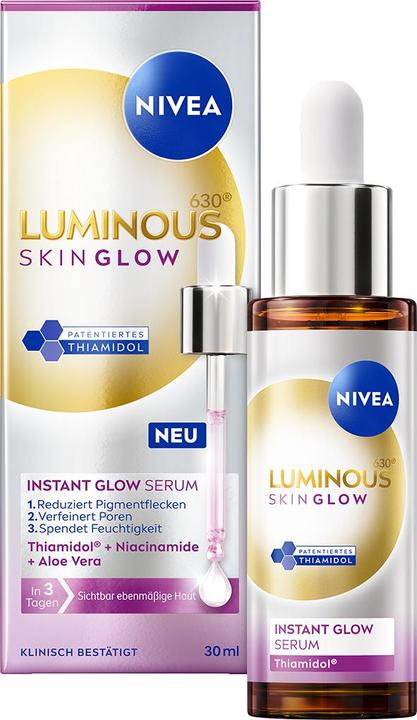 NIVEA Luminous630 Sérum éclat instantané pour la peau (30 ml)