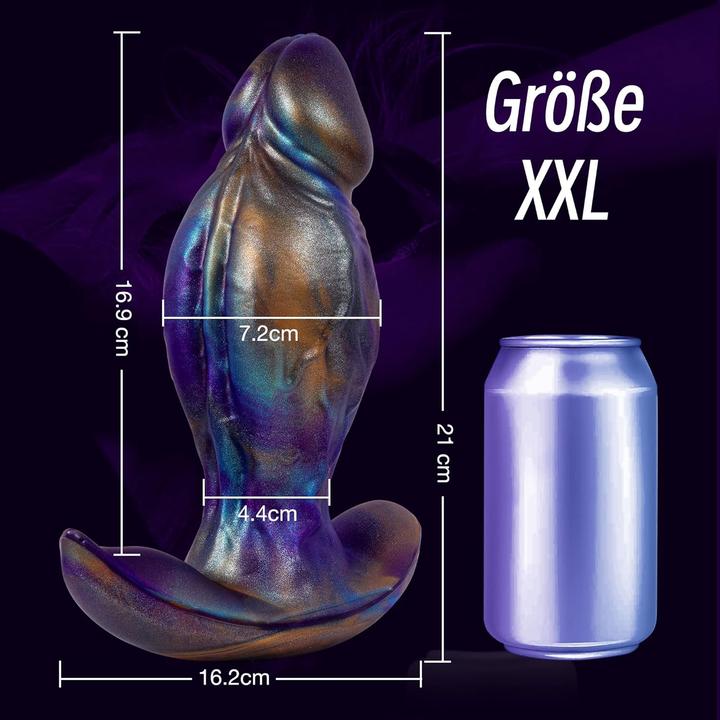 Produktbild FoxRose Analplug Dildo mit T-Basis