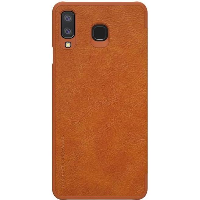 Thumbnail - Nillkin Qin Series (Samsung Galaxy A9), Smartphone Hülle, Braun
