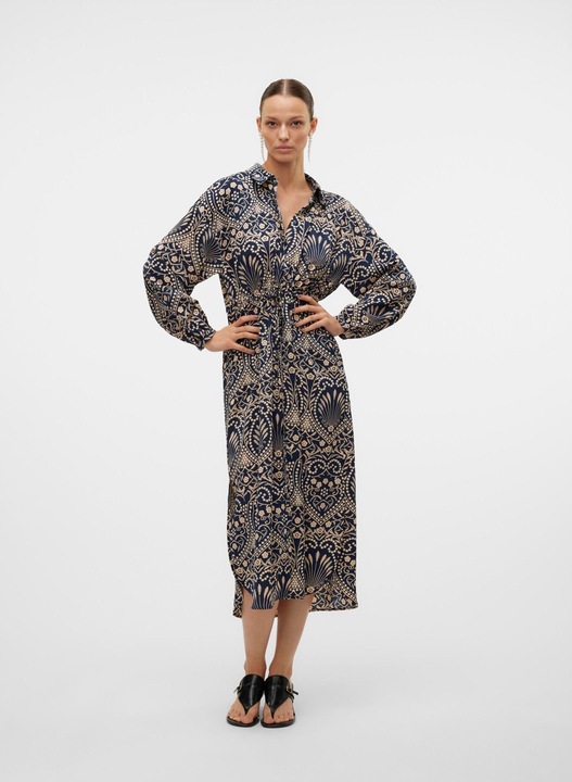Immagine prodotto Vero Moda VMVILJA Midikleid Hemdblusenkleid (S)