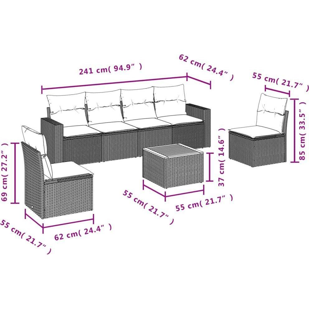 Thumbnail - VidaXL, Gartenlounge, Pavlina