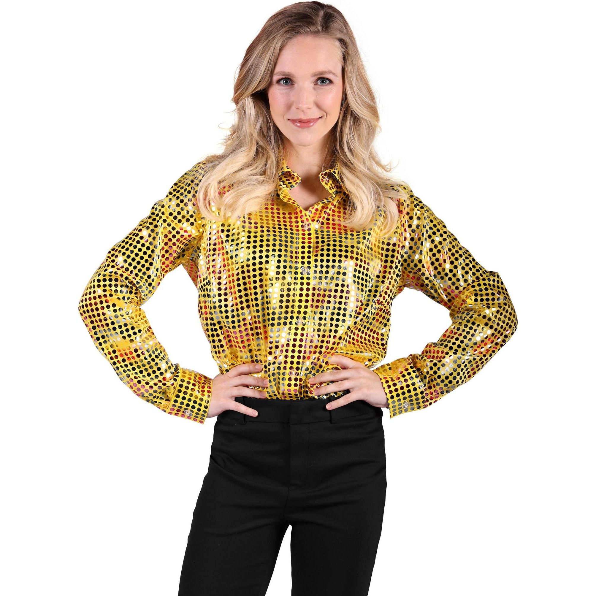 Thetru Discobluse gelb (XL)
