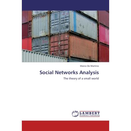 Thumbnail - Social Networks Analysis, Fachbücher von Marco De Martino