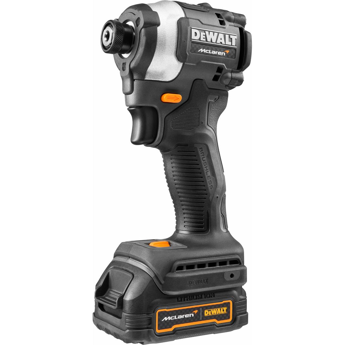 DeWalt, Bohrmaschine + Akkuschrauber, McLaren Schlagschrauber DCF850 (Akkubetrieb)