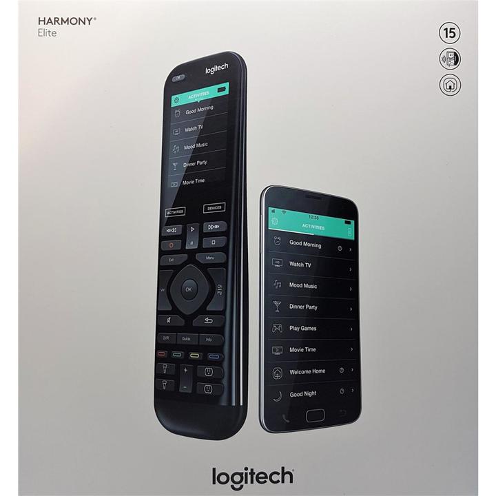 Actual product image Logitech Harmony Elite (Universal remote control, Infrared, Bluetooth)